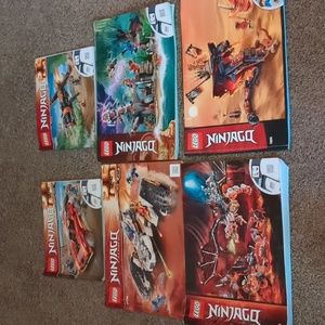 Ninjago Lego Instruction Books (Lot)